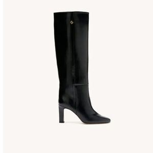 Sando leather heeled boots